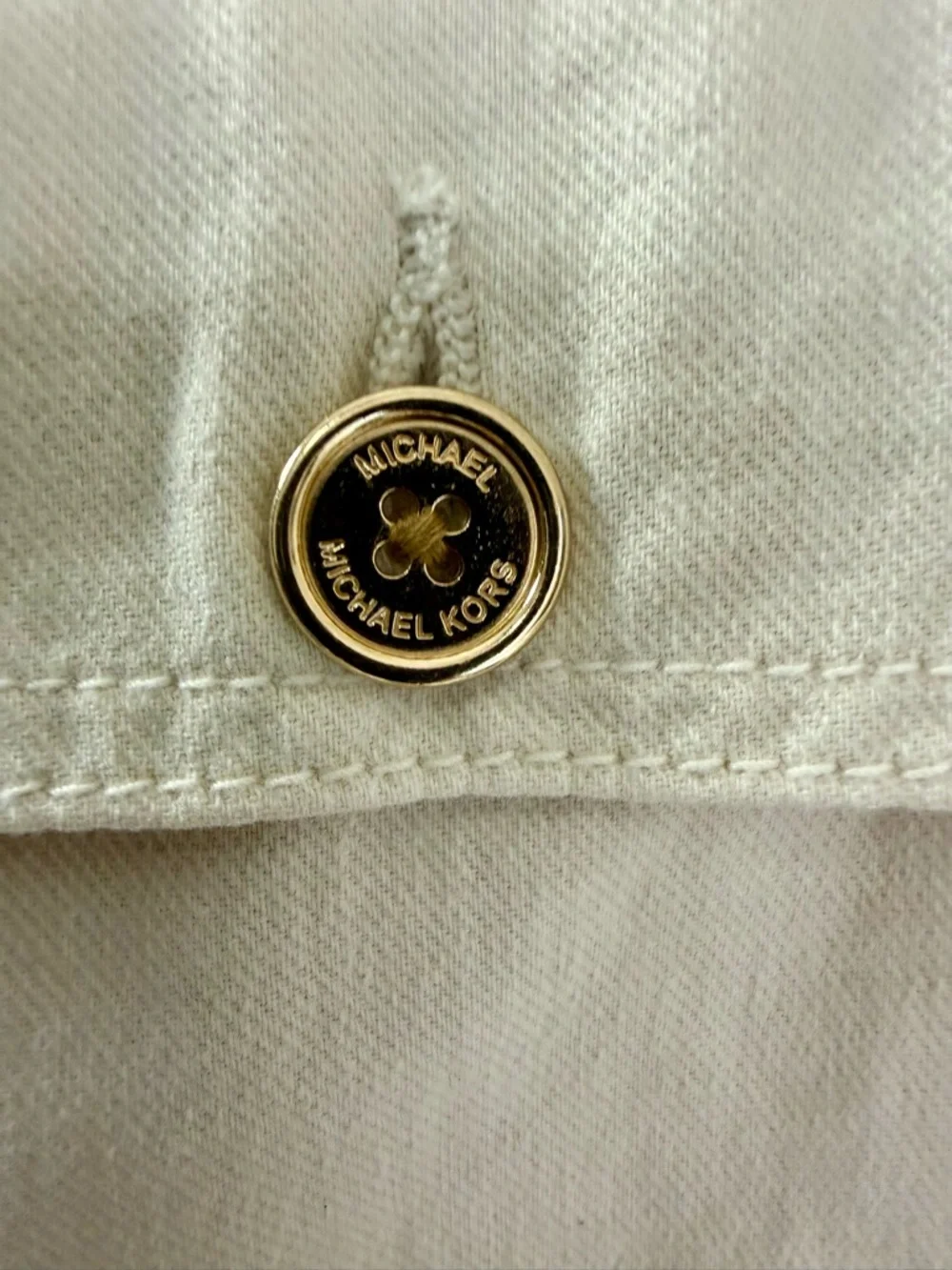 Michael Kors Utility Jacket | Safari Style | 100% Cotton | Size M - Picture 4 of 14